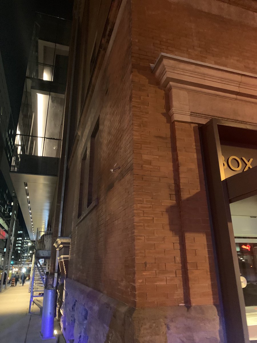 JaneCStevenson's tweet image. Outside ⁦@masseyhall⁩ is different too w/ new box office and passarelles above. #masseyhall