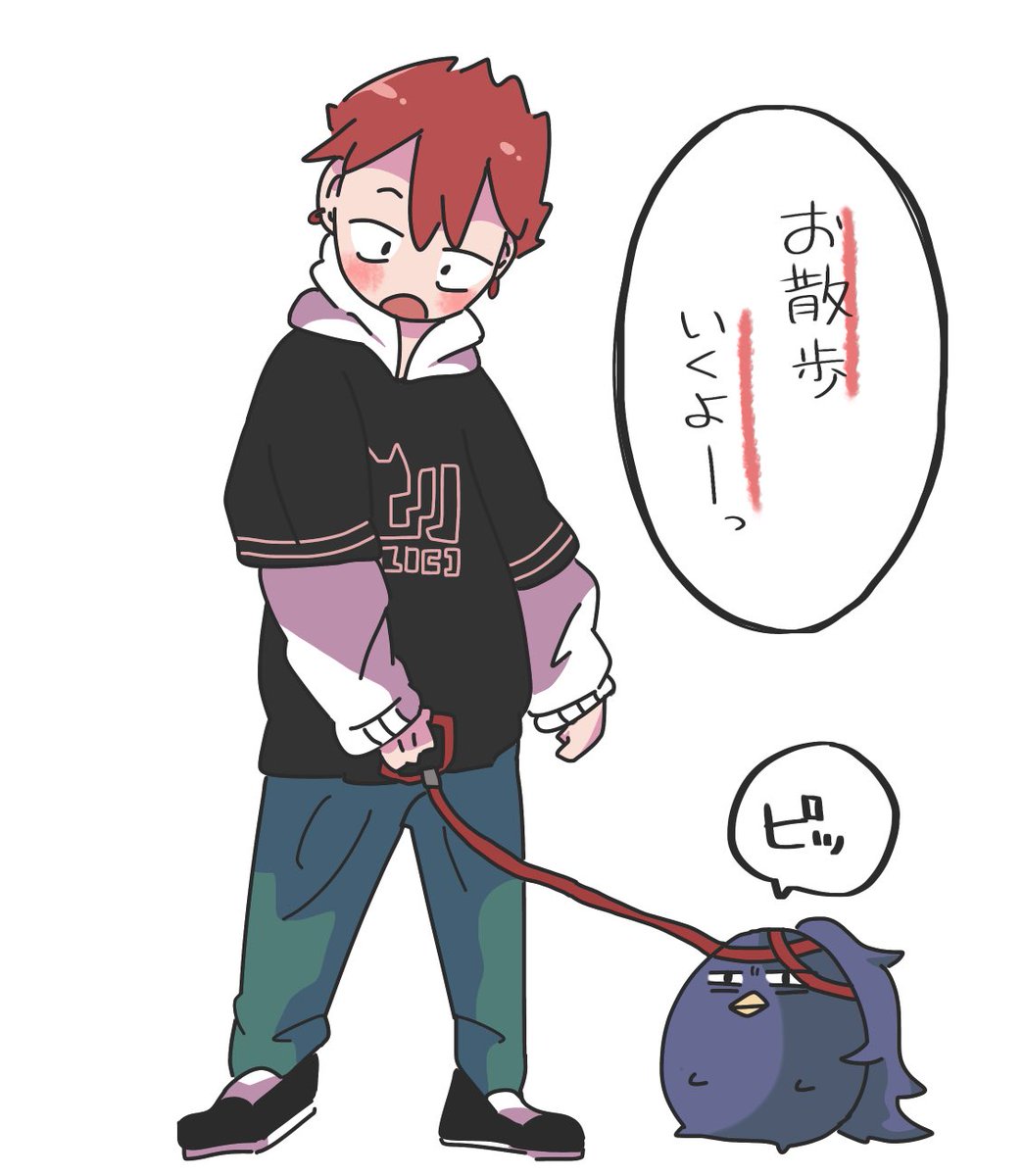 【創作】流星と谷ちゃんカラス 