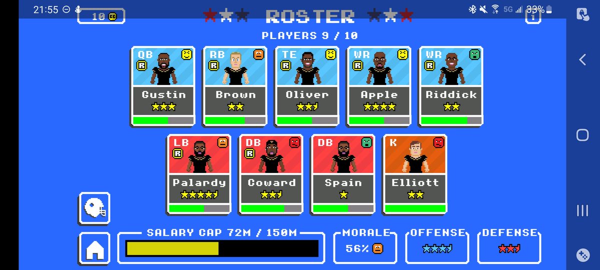 SwannyRetro's tweet image. My New Orleans Saints had a bit of a disappointing season in the @SkolGamingYT Turkey Bowl Tourney, but QB Baron Gustin and WR Cassius Apple did their best to bring victory to a young program.

Excited to participate in more tournaments in the future!