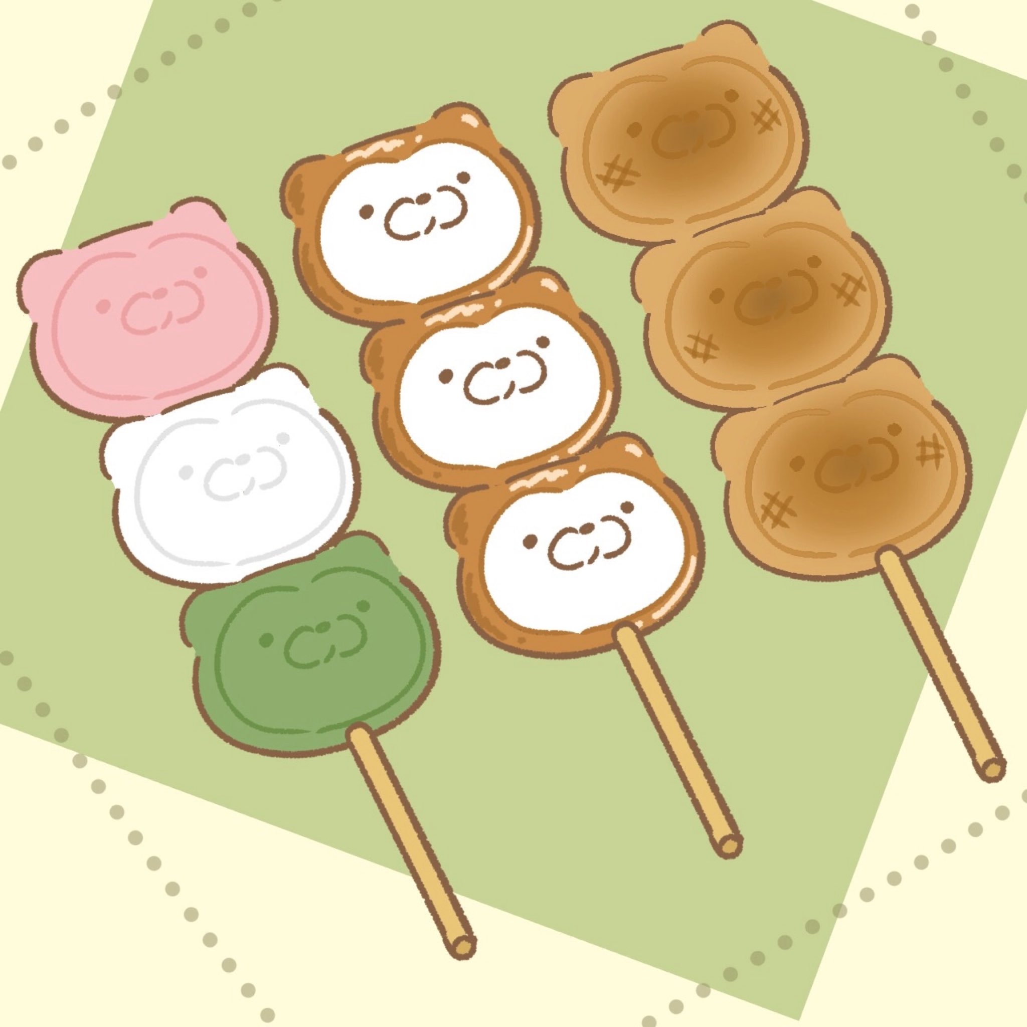 Twitter 上的 ぐりり お団子がんも イラスト ゆるイラスト 食べ物イラスト イラスト好きさんと繋がりたい お絵描き お団子 Illustration T Co Fkzs58tfnv Twitter