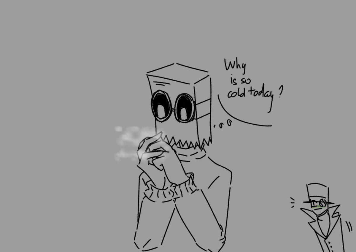 LiamNguyen_BHF's tweet photo. Cold :D #villainous #paperhat #paperhot https://t.co/KHxe5PIufB