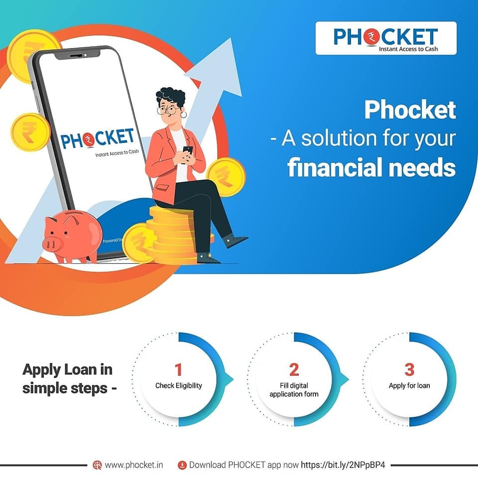 Phocket1's tweet photo. For instant loan up to 2 Lakhs at a very low interest rate download PHOCKET app now.

Download PHOCKET app via https://t.co/hN2nFg8JBF 

✅ No Paper Work
✅ 100% Digital
✅ Immediate Disbursal
✅ Low Interest

#Phocket #instantloan #personalloan #instantcash   #advancesalary https://t.co/z0Dl7asDqO