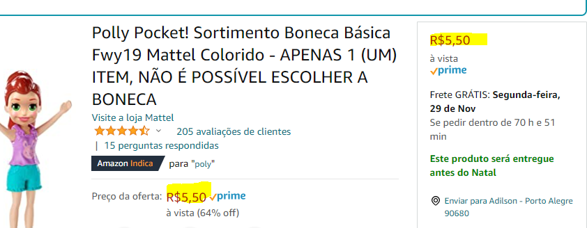 adilsonmohr's tweet photo. @AmazonHelp Amazon Brasil com bug? Vários items com desconto mas, quando vou efetuar o pagamento, volta ao valor 'normal'...
https://t.co/3XdzqXn5sa https://t.co/cjq2fO2jo3