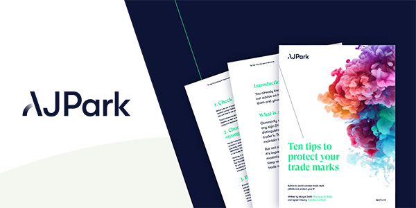 Is your brand protected? Here are ten tips to maximise your trade mark protection. Download your free copy of our guide, brought to you by trade mark experts Margot Smith and Agnes Cheung. www2.ajpark.com/ten_tips_to_pr…