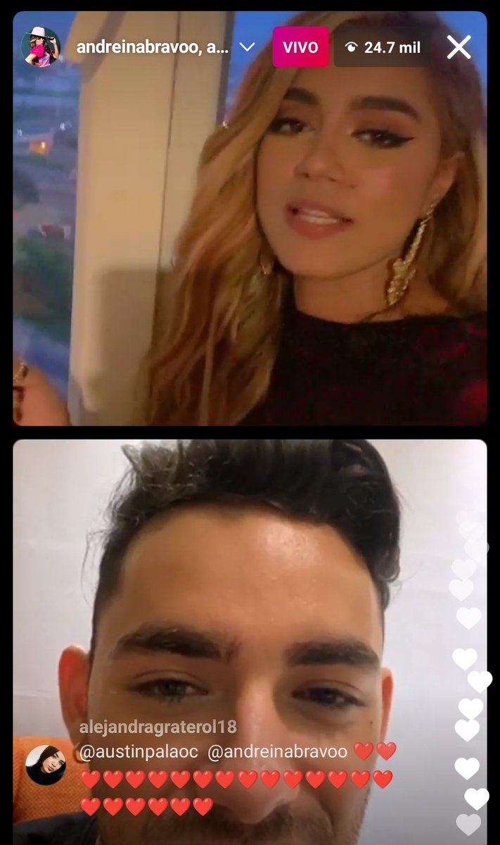 cindry_ad24's tweet photo. Podrás superar a tú ex pero estos live de Austin y Andreina jamás ok
#AndreinaPeruContigo https://t.co/Bkuo30ZnKS