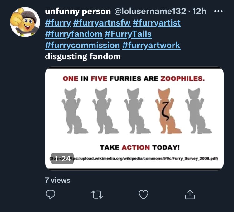 Friendly_Latex's tweet photo. If you encounter these two anywhere online, block and report them. They don’t deserve the attention they’re seeking.
#stopfurryhate #targetedharrasment #discriminationiswrong #stoptoxicaccounts https://t.co/0btr6eyDA2