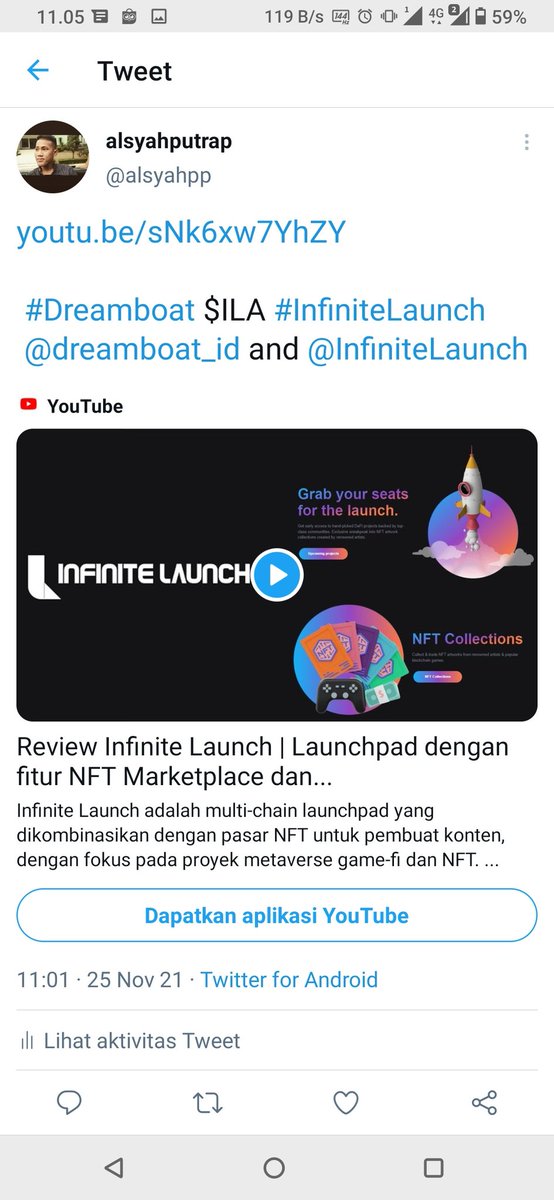 alsyahpp's tweet photo. Ayooo buruann...langsung kepoin Chanel YouTube di atas, untuk mendapatkan pengetahuan dan tentunya mendapatkan penghasilan ....... https://t.co/fMrKWvstyY