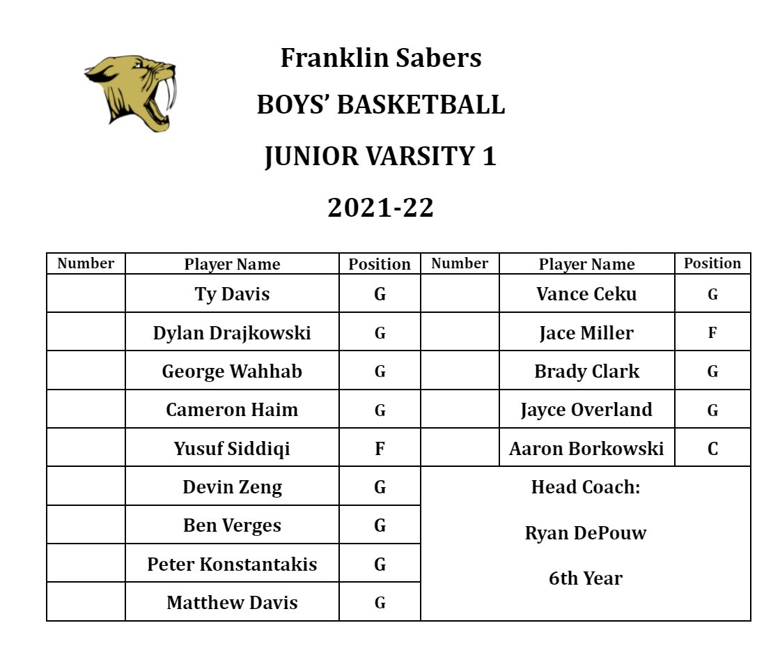 saberhoops's tweet photo. All Level Rosters
(Varsity Numbers)

Official Rosters

https://t.co/vWewv26fY8 https://t.co/N4TFE5mRqR