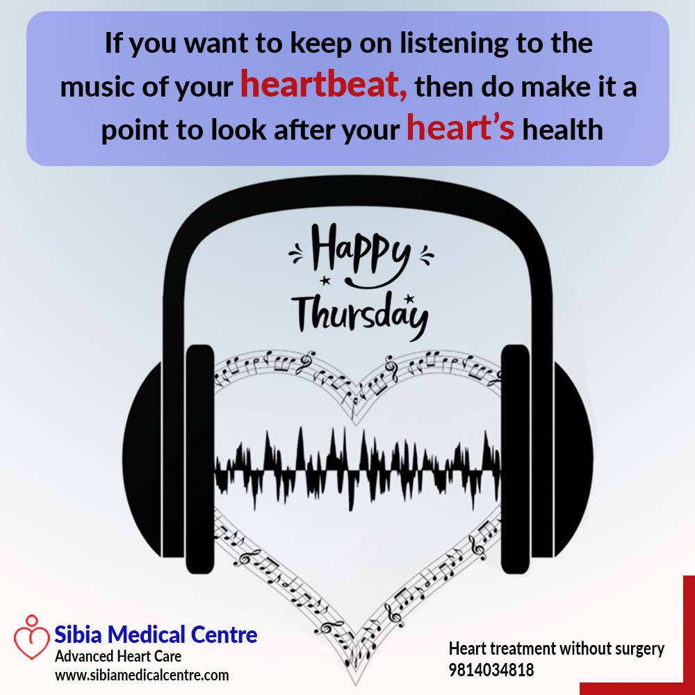 drsibia's tweet photo. If you want to keep on listening to the music of your heartbeat, then do make it a point to look after your heart's health.

#ThursdayThoughts #thursdayvibes #thursdaymorning #ThursdayMotivation #ThursdayThought #ThursdayTreats   #sibiamedicalcentre https://t.co/qETbceNqWZ