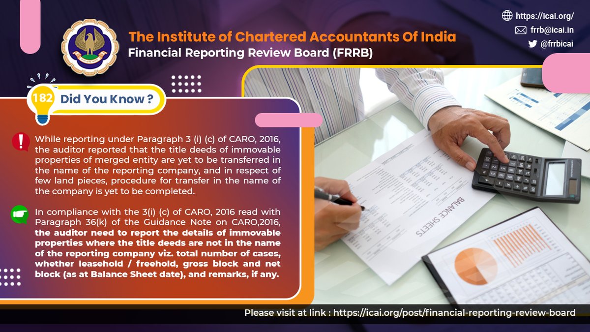 frrbicai's tweet photo. @frrbicai @theicai @JambusariaNihar
 
#DidYouKnow #auditor #properties #company #CARO #auditreport #BalanceSheet #grossblock #netblock https://t.co/1bFxSWlaNU