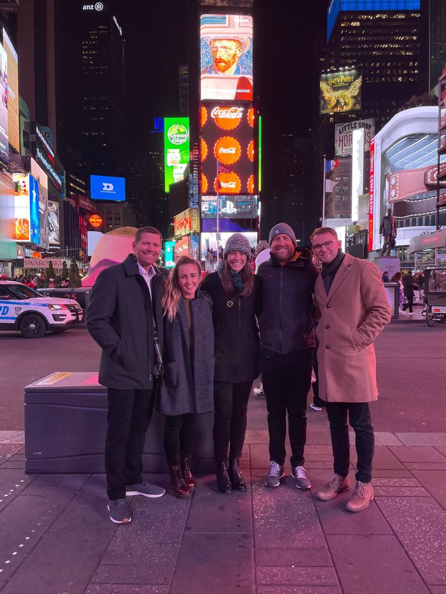 vhsband's tweet photo. The Band Staff is wrapping up a great site visit for the trip to NYC in 2022. The Macy’s trip is going to be fantastic! #definingthestandard #MacysParade https://t.co/DR064SKGm6
