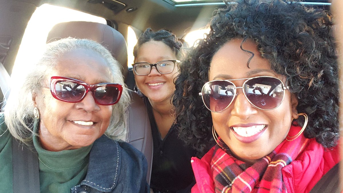 TriceHickman's tweet photo. Sweetie is home from college for Thanksgiving, so we had a girls outing!
#lovemyfamily #threegenerationsofwomen #grandmother #mother #daughter #tricewrites https://t.co/45rksnlFuw