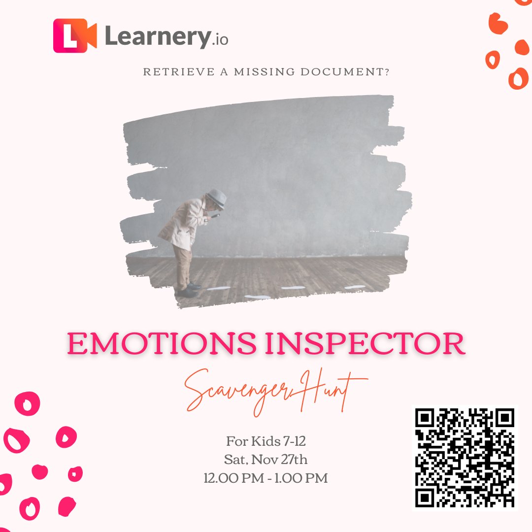 IoLearnery's tweet photo. A missing piece of document has to be retrieved before an important event. And you have been chosen to help out with this task!!! Can you finish all tasks in time and retrieve this document?

Limited seats, Kids 7-12 https://t.co/49iJ3TRMtS

#kidsonlineclasses https://t.co/B7AE7MOBLo