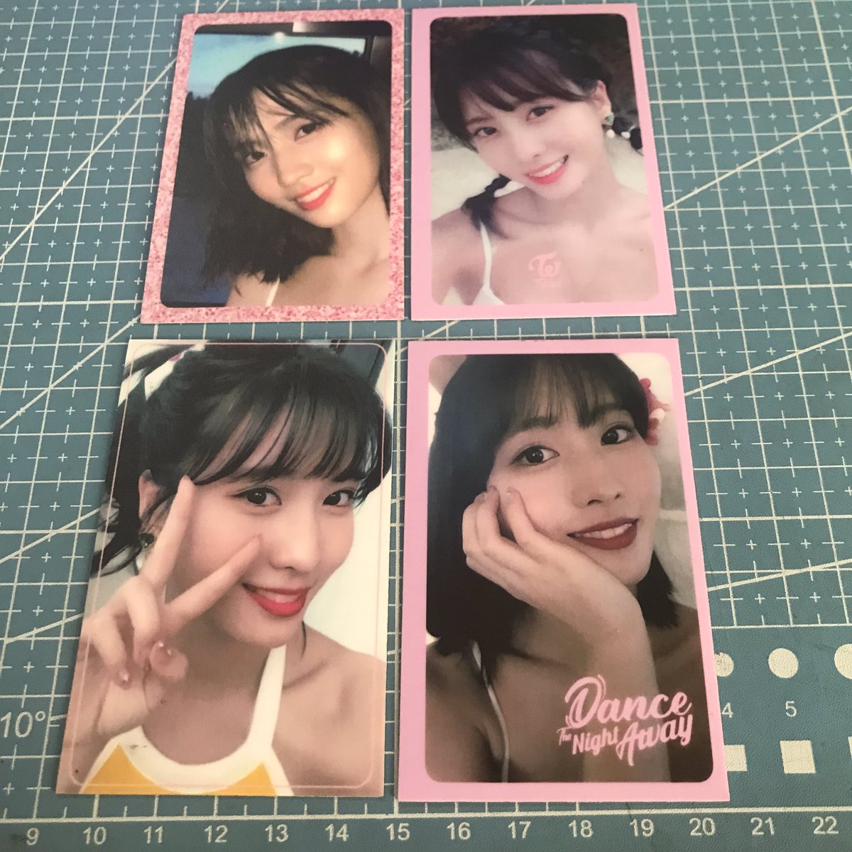 wonyhaul's tweet photo. wts/lfb TWICE MOMO SUMMER NIGHTS REPLICARD {unoffical}
-php15 ea / php75 set
-with backprint

rfs: need funds/decluttering https://t.co/rTiihhTQHZ