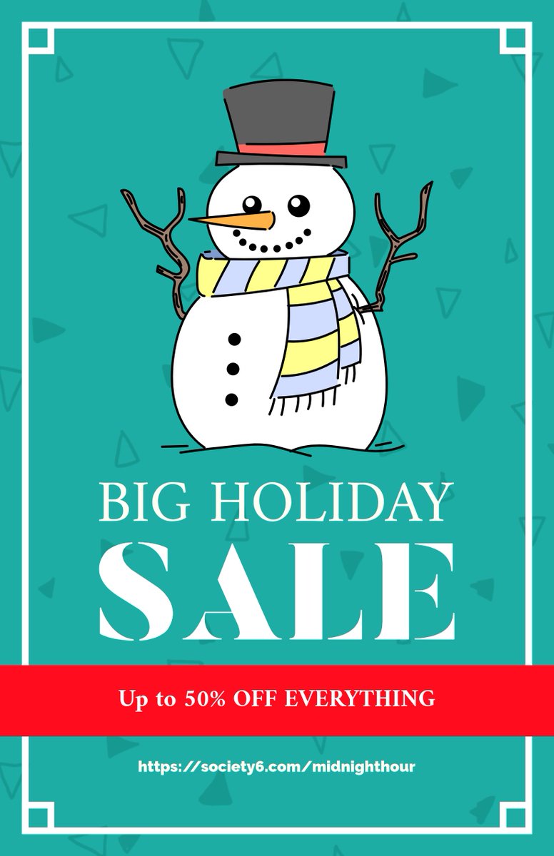 dormaineg's tweet photo. Holiday Sale! Up to 50% off Everything!
@society6 @12midhrapparel  #Sales  #holiday #Discounts 
https://t.co/tSZFUQBxkF https://t.co/vbTAmbuyty
