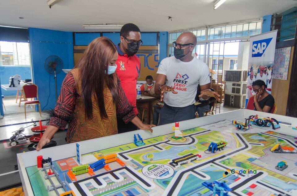 coderina's tweet photo. Whatever knowledge you can acquire today, do it now with us and see the bountiful progress in your skills. 

#steamskills #lego #first #firstgamechangers #sap #nigeria 
#lego #education #fll #cargoconnect #robotics #steam #kiddeducation https://t.co/roSIeo2JE2