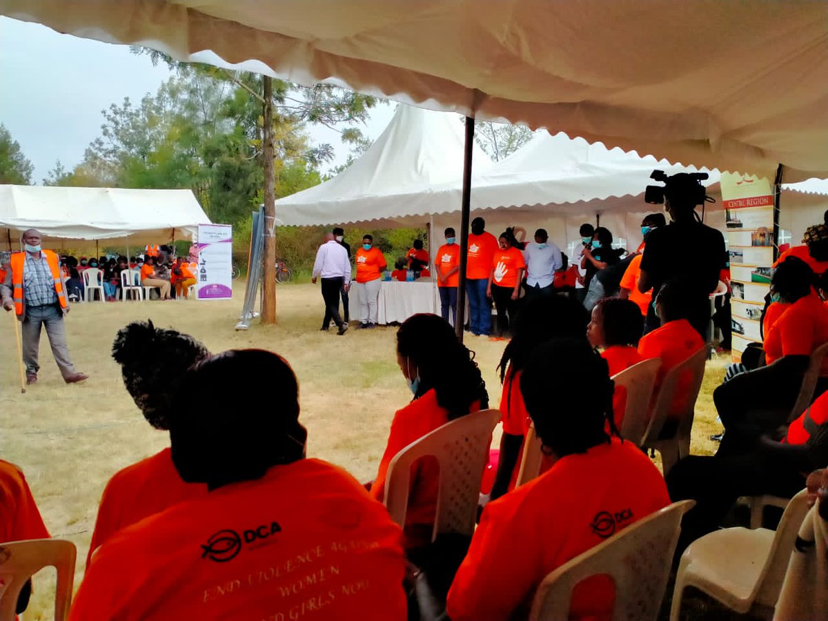 NEWGBVCLUSTER's tweet photo. HAPPENING NOW!!!
Nakuru County launching the 16 Days of Activism.

Theme: Orange the World, End VAWG.
@hyraxhillmuseum
@AmnestyNakuru 
@WEL2030_ 
@cedgg_2001 
@Midrifthurinet 
@AzuTopshutter 
@ManaseNjagi 
@YBN_Kenya 
@YawiKenya https://t.co/XQIiMEqpz6