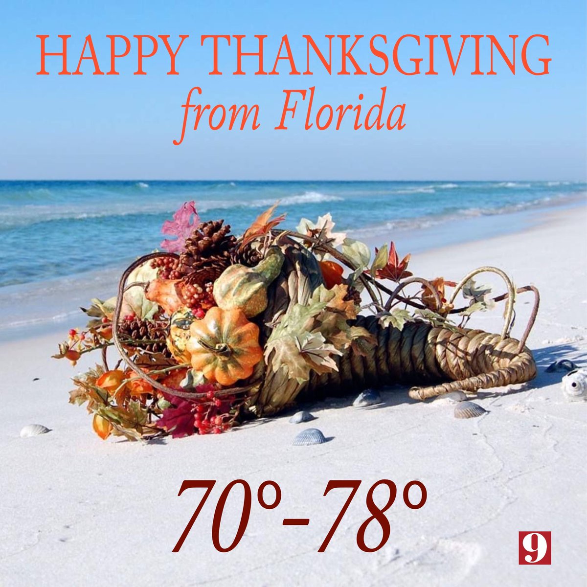 mrweathermanonx's tweet photo. Happy Thanksgiving! See ya on @WFTV! https://t.co/TlnK8s2TwP