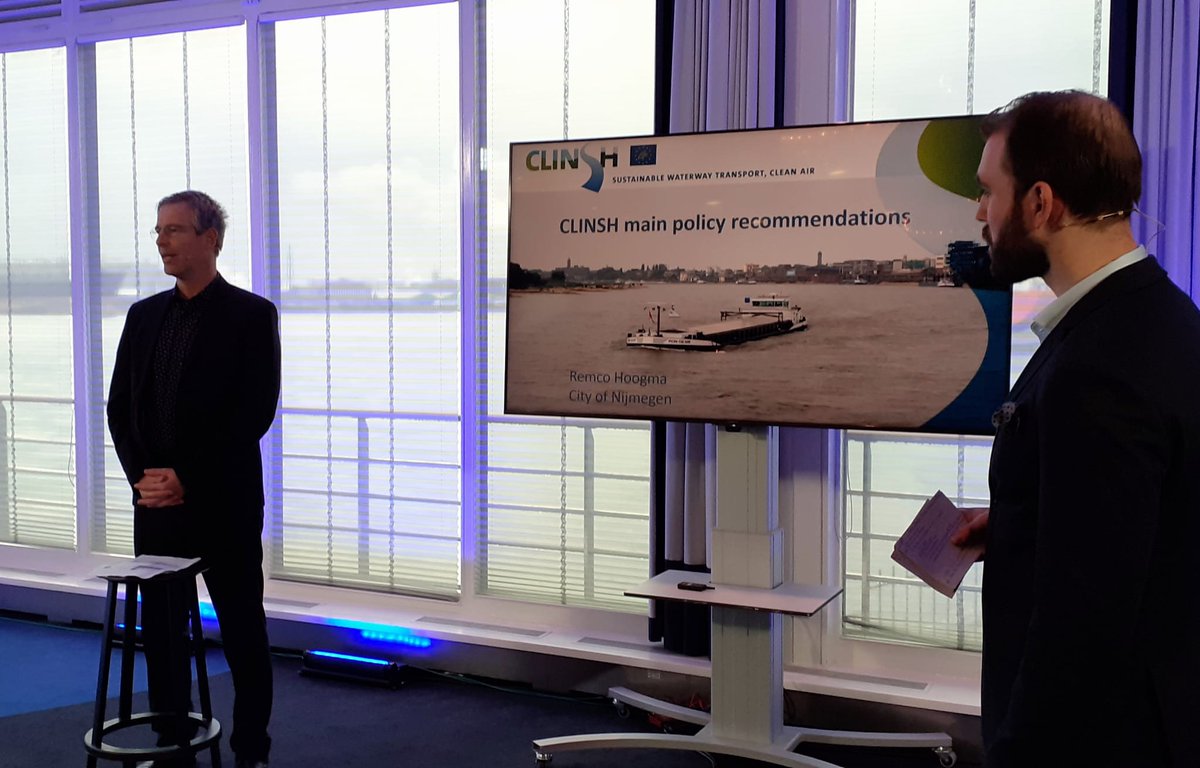 And we are off!! The CLINSH final conference.

Remco Hoogma from the <a href="/gem_Nijmegen/">Gemeente Nijmegen</a> explains the recommendations of the CLINSH project!

The Layman's report of CLINSH will be online later today at clinsh.eu