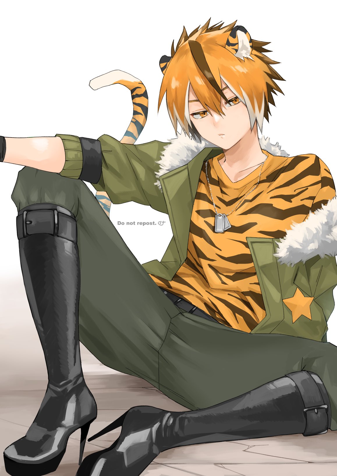 Twitter 上的 けー 虎くん オリジナルイラスト 擬人化 Illustration T Co 6ohnvhr2co Twitter