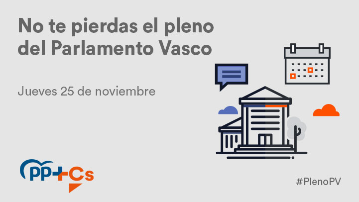 👋 #BuenosDías #EgunOn 

📲 Sigue a través de nuestras RRSS el #PlenoPv del Parlamento Vasco.

🔛 También puedes verlo #EnDirecto haciendo click a continuación: bit.ly/3CRZv1x