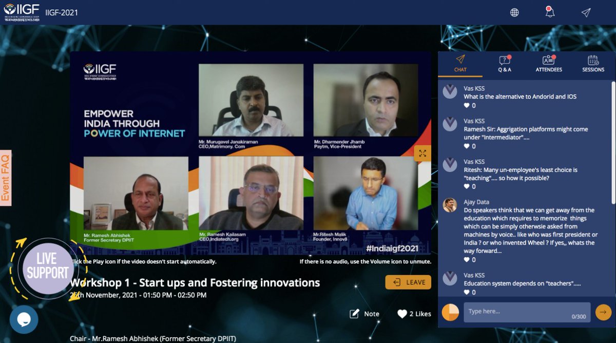 indiaigf_'s tweet photo. "Technology can help decrease the cost of access to the value chain. In the next 10 years, we can cure grave cancers. This is a massive opportunity. We are no longer a third-world country, we will be pioneers in Web 3.0." 
- Mr Ritesh Malik, Founder, Innov8
#IIGF21 https://t.co/bo0Lon3hqn