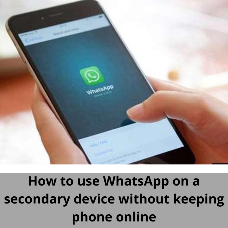 QuickMobile__'s tweet photo. How to use WhatsApp on a secondary device without keeping phone online: https://t.co/K1M2zecZqd

#quickmobile, #refurbishedmobile, #smartphones #selloldmobile, #sellsecondhandmobile, #repairmobile, #repairmobileonline https://t.co/R13FYI9tvN