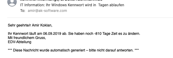 They said: our SMTP server has a little Delay!