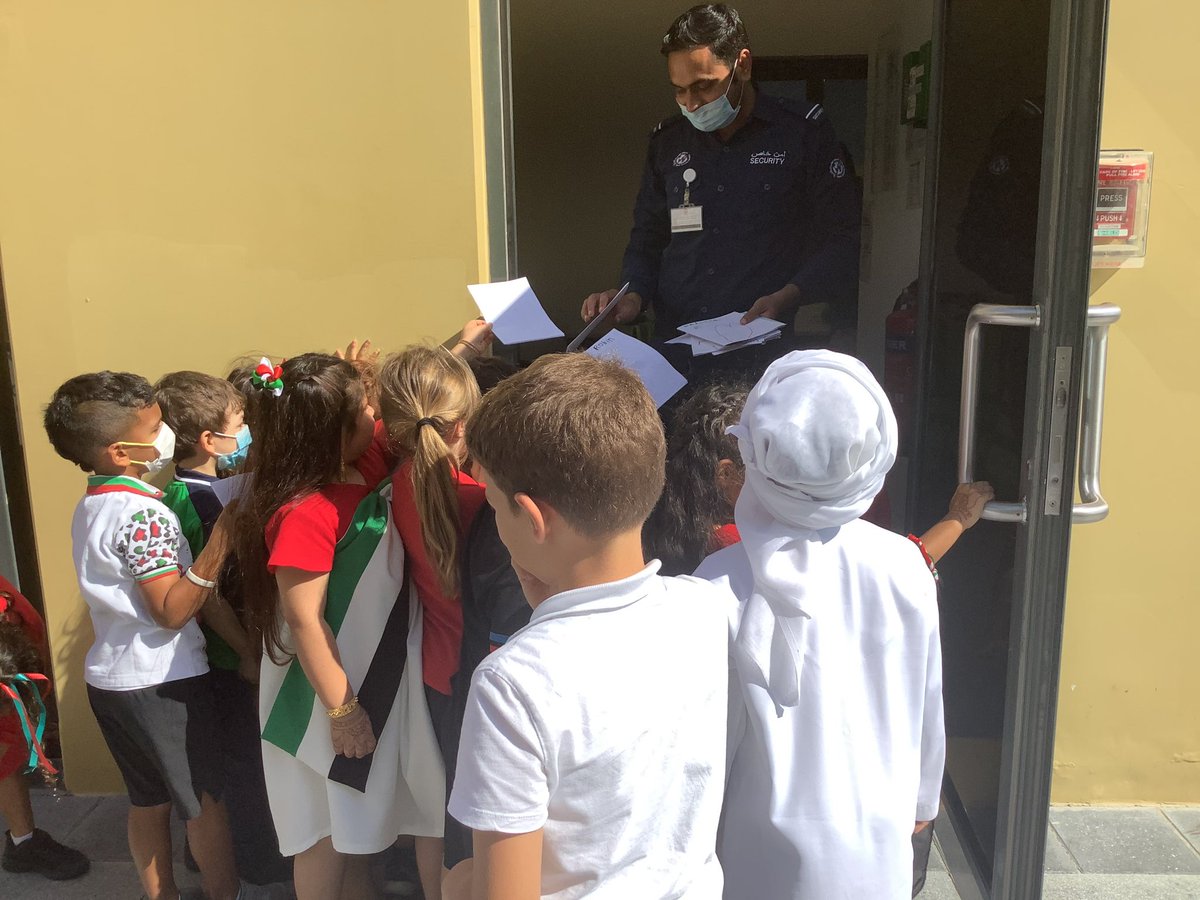 It was Mr Asad’s birthday today. The children are so thankful for him. He helps us stay safe each day!