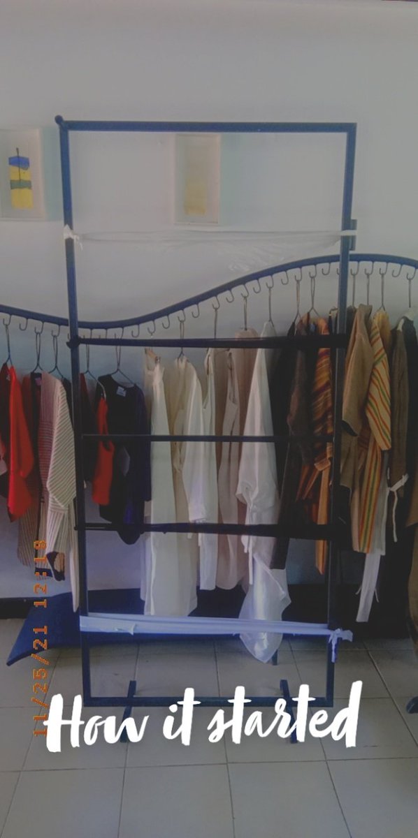 MisoyKate's tweet image. I love what I do.
#creativeinstallation
#scrapfabrics #sustainablity.
Wait till you see the end product 😉