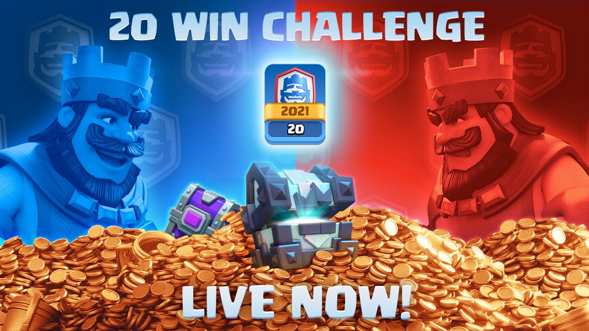 ClashRoyale's tweet image. GOOD LUCK, HAVE FUN! 💪