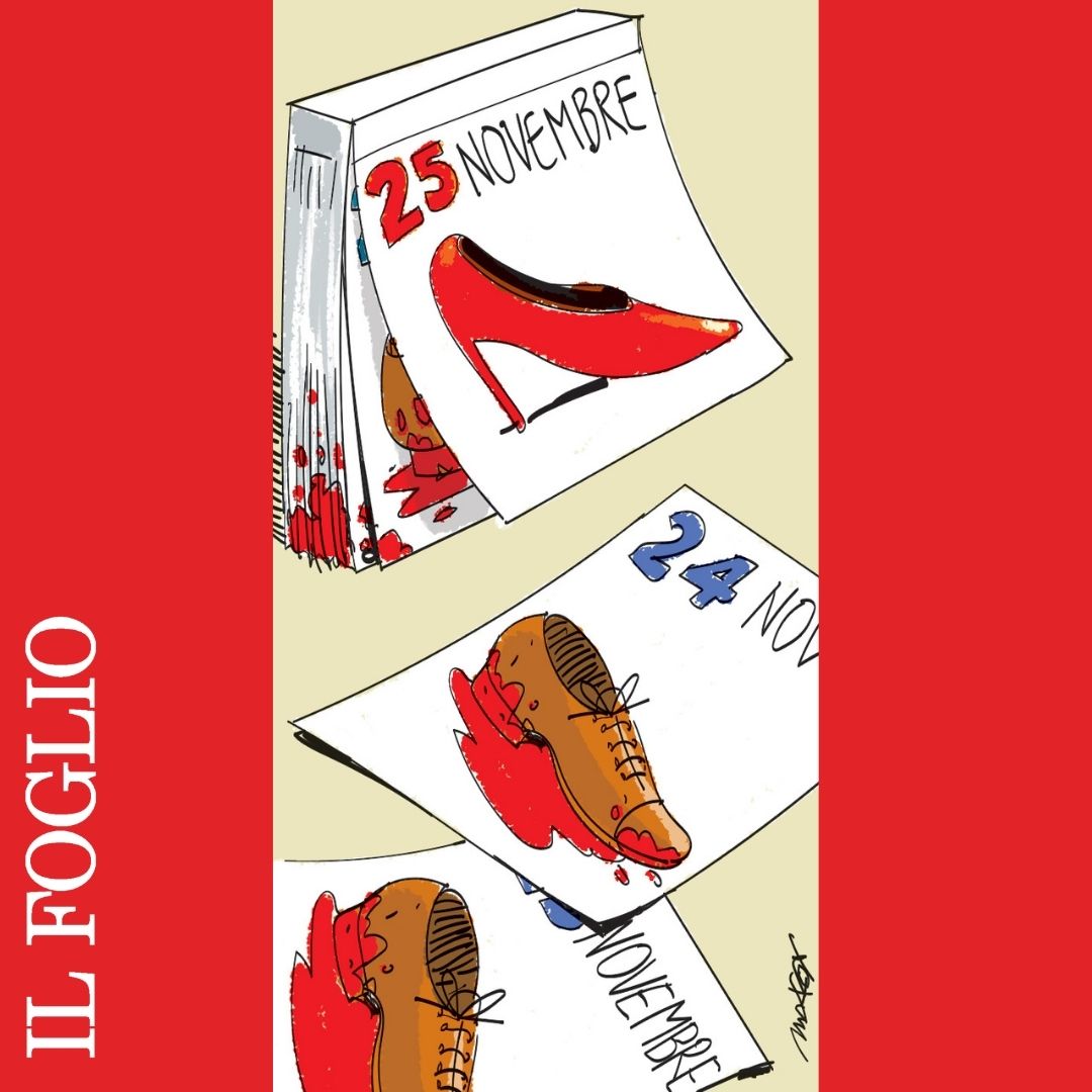ilfoglio_it's tweet photo. La vignetta di Makkox di oggi è dedicata alla Giornata contro la #violenzasulledonne. Tutte le altre le potete vedere qui https://t.co/O5qwQIBcko https://t.co/j4gLSZGva5