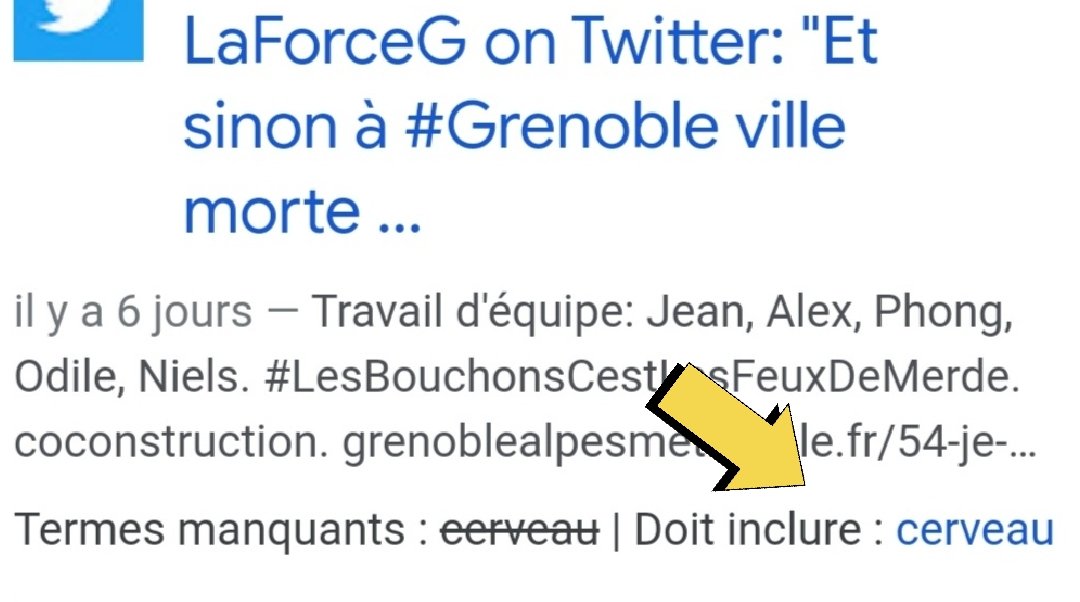 Antimytho3's tweet photo. @pabouger 🤣🤣🤣 Google au sujet de la team #grenoblebashing https://t.co/ujUO1MVFl6