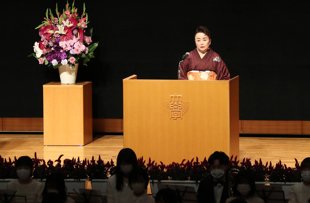 rwthofficial's tweet photo. 🇯🇵
#Japan’s Princess Nobuko, Princess Tomohito of Mikasa presided over the ceremony commemorated the 140th Anniversary of Meiji University @Meiji_Univ_PR #Tokyo.

📸 Hideo Iida #PrincessNobuko #信子さま #皇室 #日本 https://t.co/9nFxqXdcXk