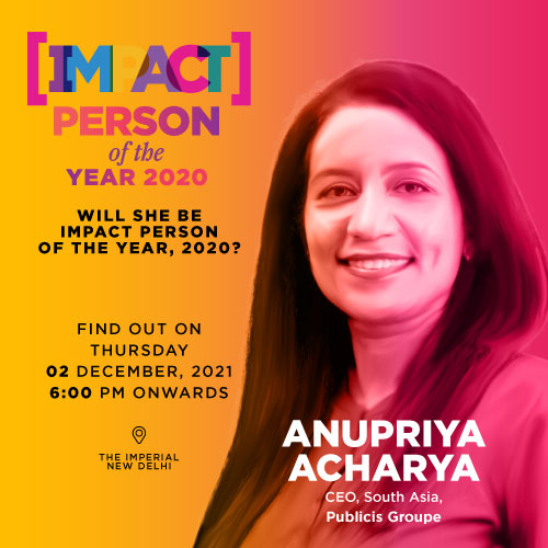 IMPACT_onnet's tweet photo. #IPOY2020 | Anupriya Acharya is the only woman leader heading a holding company in Indiaβ¦Can she be IMPACT Person of the Year, 2020? Find out on 2nd December, 2021 in New Delhi
Click here to know more:
https://t.co/gjRgJIUIG6
#IMPACTMagazine #impact #AnupriyaAcharya #IPOY https://t.co/P4uTmKlMj4