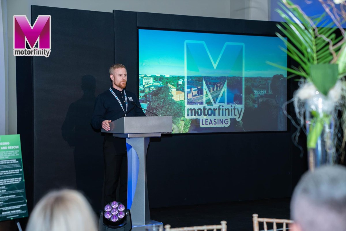 Motorfinityuk's tweet photo. Thomas Iveson sharing his vision at our launch party: “It’s our ambition that we will be the nation’s no.1 provider for all our eligible customers.”#MotorfinityLeasing #BlueLightServices #Military #Veterans #NHS #Education #SocialCare #CustomerService https://t.co/QlZ9SKbqHk