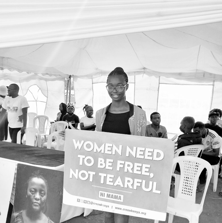 Let's Speak out
16 Days of Activism Against Gender Based Violence Launch in Kibra. #OrangeTheWorld 
#GbvFreeKibra 
#EndGBVNow