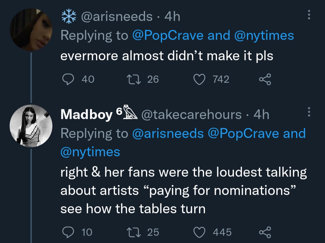 choonshik137's tweet photo. the fact that the comments are all about taylor and not kanye, made by multiple fandoms including olivia stans makes me wanna pull my hair out. this was the exact thing she mentioned in her woman of the decade acceptance speech and they still can't get it right. https://t.co/tJyhdkpfqh