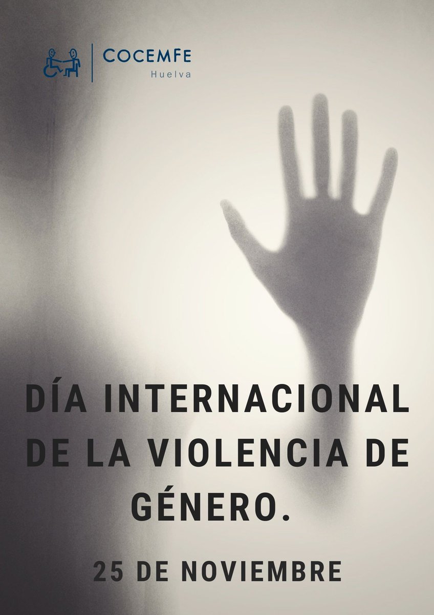 COCEMFEHuelva's tweet photo. 🟪Desde Cocemfe Huelva, hoy 25 de noviembre, Día Internacional de la Violencia de Género,  condenamos la violencia que se ejerce sobre las mujeres y las mujeres con discapacidad, y alzamos  nuestra voz, para decir
🗣 ¡Basta ya!🚫🚺♿️
#25N #DíaInternacionaldelaViolenciadeGénero https://t.co/3jyIwDhc7S