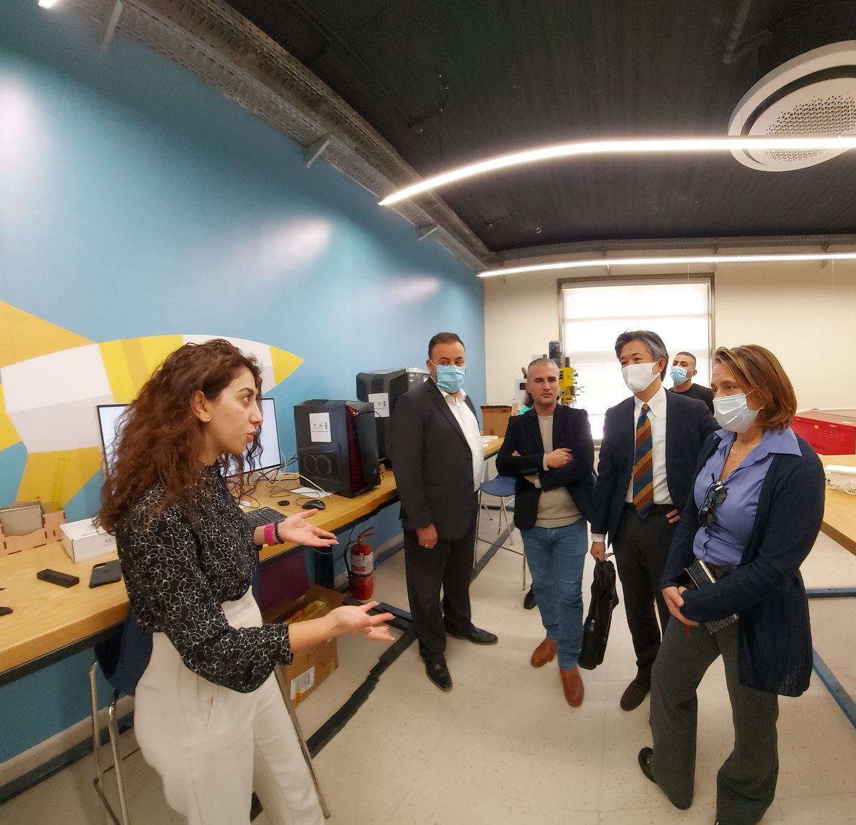 LynnHastings's tweet photo. Good things to come from the @JapanGov &amp; @UNDPPalestinian sponsored Jericho Agro-Industrial Park, which also hosts the PalPro Business Prosperity Center. The Branding &amp; Fabrication lab materialises business ideas, incl thru 3D printing! #connectivity #creativity #innovation https://t.co/iQ6BF4beZA