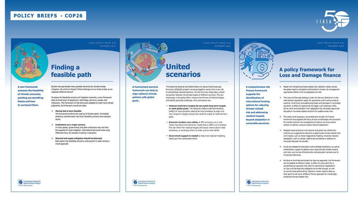 CD-LINKS (@c_dlinks) on Twitter photo Experts at <a href="/engage_climate/">ENGAGE-Climate</a> released 3⃣policy briefs to feed into #cop26 discussions on:
🌍Global scenarios
🏞️National scenarios
🏋️Feasibility
Find out more 👉bit.ly/3GGi7Vn
For these kind of updates and more, come follow us at
<a href="/engage_climate/">ENGAGE-Climate</a>. Experts at <a href="/engage_climate/">ENGAGE-Climate</a> released 3⃣policy briefs to feed into #cop26 discussions on:
🌍Global scenarios
🏞️National scenarios
🏋️Feasibility
Find out more 👉bit.ly/3GGi7Vn
For these kind of updates and more, come follow us at
<a href="/engage_climate/">ENGAGE-Climate</a>.