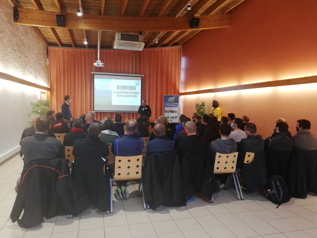 C'est parti pour la réunion locale #BleuBlancCoeur à Montrond-les-Bains (Loire, 42) ! 
Objectif ? Créer du lien, sur le territoire, entre les différents acteurs engagés dans la démarche Bleu-Blanc-Cœur (adhérents, professionnels de la santé, acteurs RHD, GMS, artisans, …) #RLBBC