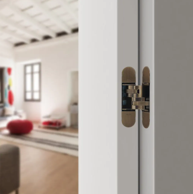 ArchiExpoNews's tweet photo. Please discover the reversible hinge for doors with thickness from 3 to 45 mm!

Hinge model 1230s looks amazing in this satin light bronze finish, doesn't it? 

3D concealed hinges by @ceam_italia

#hinges #concealedhinges #interiordesign https://t.co/TT87qm4B7J https://t.co/QCnwE0fAs1