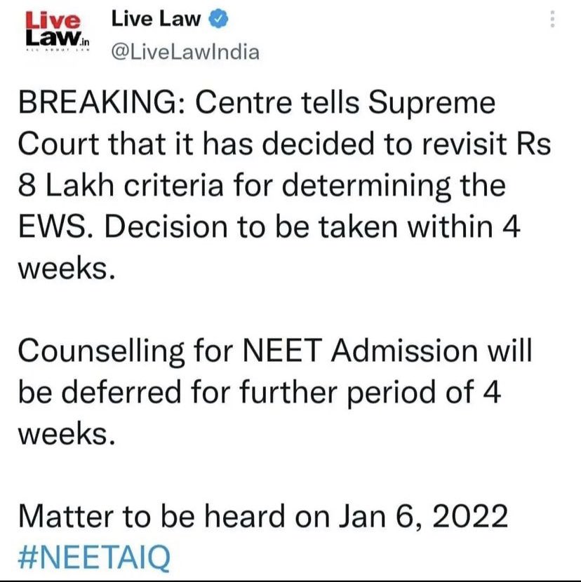 freezethawed's tweet photo. Sense and sensibility out of the window! 

1.6lac doctors stuck in limbo. All hospitals running at 66% capacity for one year now. 

Exams postponed three times. Counselling postponed three times. Nobody cares. 

 #NEETPG2021 #NEETResult2021 https://t.co/xzlyAEv98c