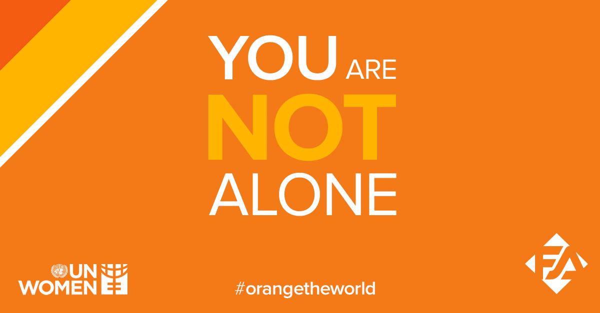 Feralpi si tinge di arancione per 16 giorni.
Anche quest'anno aderiamo all'iniziativa #OrangeTheWorld, che inizia oggi nella Giornata Mondiale contro la violenza sulle donne. 

#WeAreFeralpi #YouAreNotAlone #25novembre