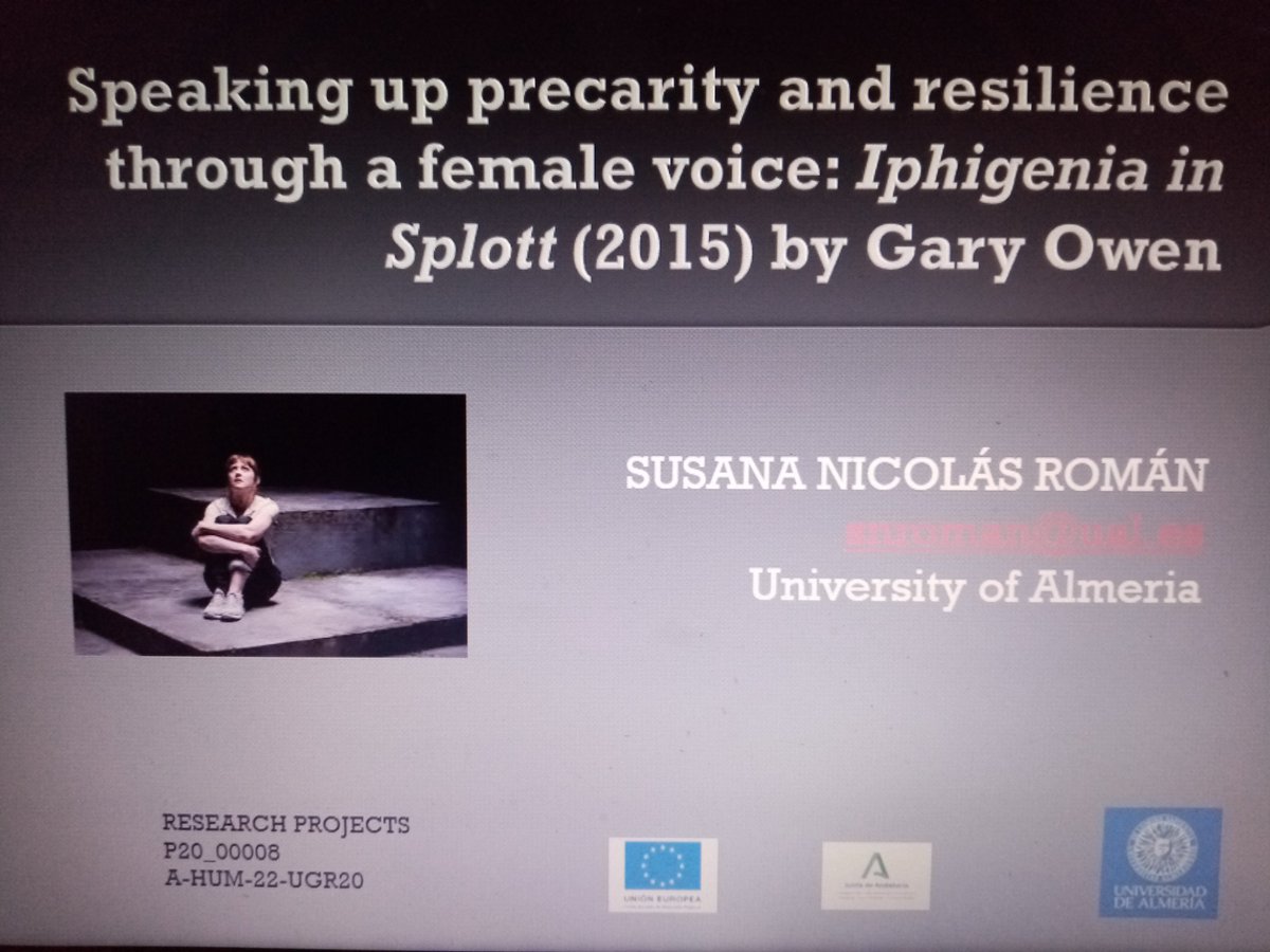 👀✨ Our <a href="/SUSANANICOLSROM/">Susana Nicolás Román</a> is co-hosting the roundtable discussion “Vulnerability on Display: Gendered and Racialized Precarious Lives” at the 44th 
<a href="/aedean2021/">AEDEAN2021</a> Conference. #AEDEAN44