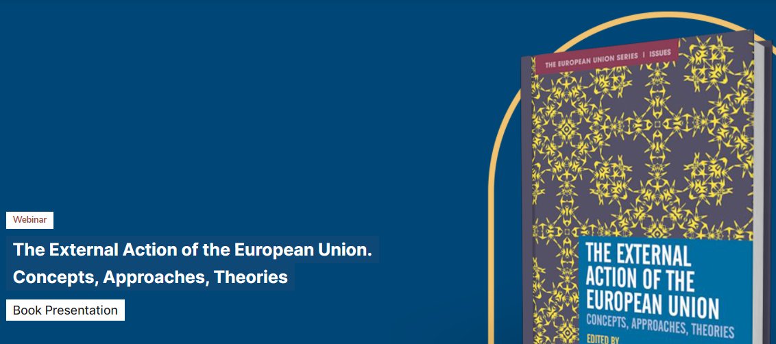 LecocqSharon's tweet photo. Join us this afternoon 2pm! @EUI_EU book talk "The External Action of the EU" on #eurocentrism, #postcolonialism #decentring w/ eds S. Gstöhl &amp; S. Schunz, chapter authors @KalypsoNicolaid @FisherOnar @S_Keukeleire &amp; @stephofmann Hartmut Mayer, @alexstubb
👉https://t.co/zDruLwkKSI https://t.co/7aIqaV8Pxh