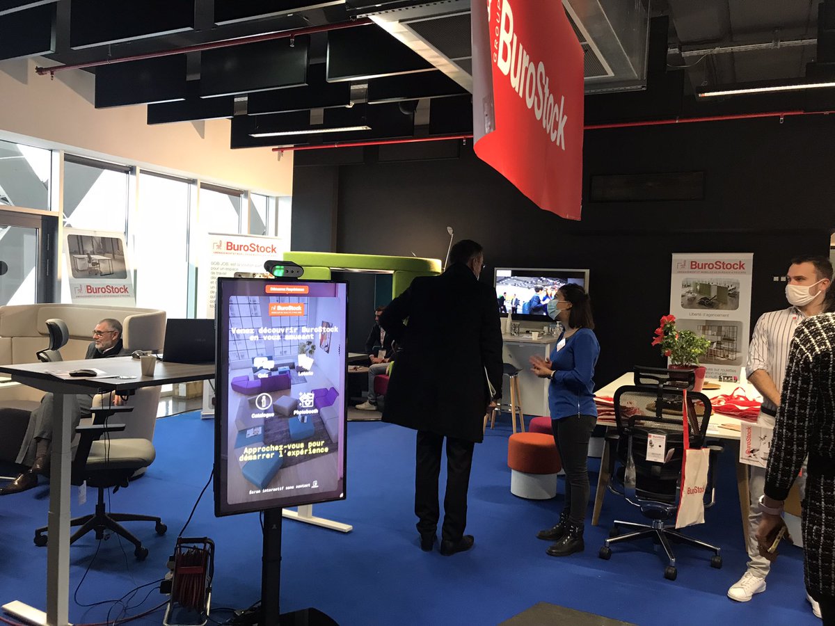 sibsanchez's tweet photo. @mootion1 est au salon Les Entrepreneriales à Nice!
Venez tester notre écran interactif sans contact sur le stand @burostock !
Merci pour votre accueil!
#entrep21 @UPE_06 https://t.co/HEOspgZgwy