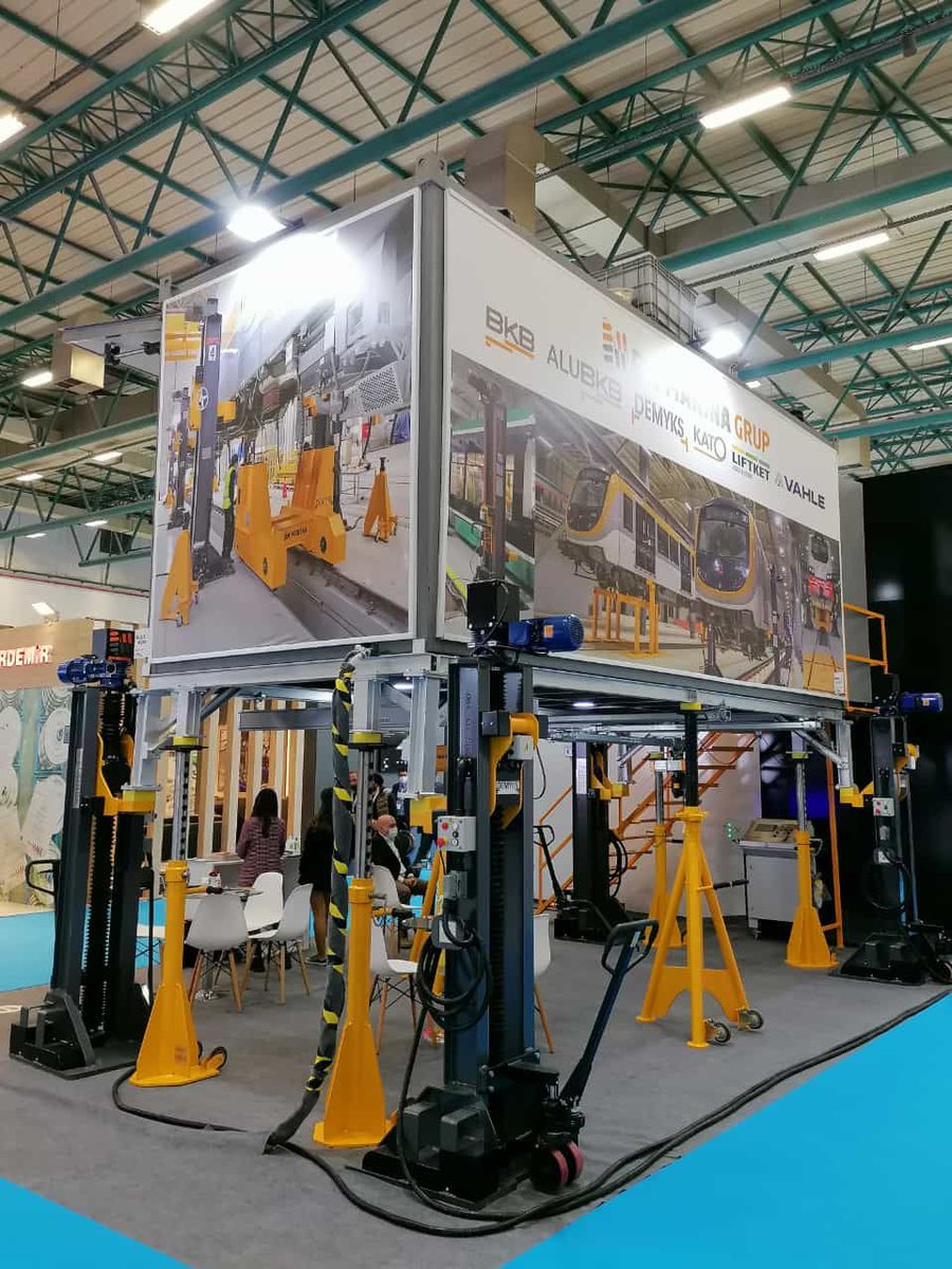 Eurasia Rail TÜYAP-İstanbul’da bugün başladı.
Sizleri Salon 2’de, A212 nolu standımızda ağırlamaktan mutluluk duyacağız.
eurasiarail.eu/Sayfa/online-d…

#EurasiaRail2021 #fuar #demiryolu