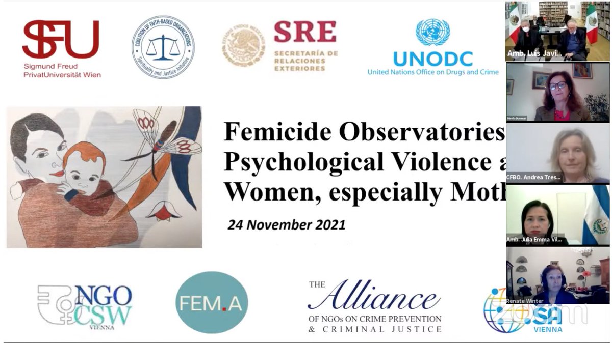 UNODCCSU's tweet photo. Speaking on eve of the International Day for the Elimination of Violence against Women♀️, the Chief of @UNODCCSU informed about what #UNODC is doing to #EndViolenceAgainstWomen &amp; praised the establishment of the observatories.
👉https://t.co/kRVpGVzXeq
#OrangeTheWorld  #16Days https://t.co/wlXVg5cnSh